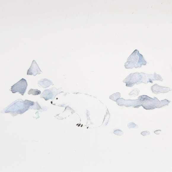 Pfaltzgraff Winter Frost Vintage Oval Platter Christmas Holiday White Blue 16" - Picture 3 of 7